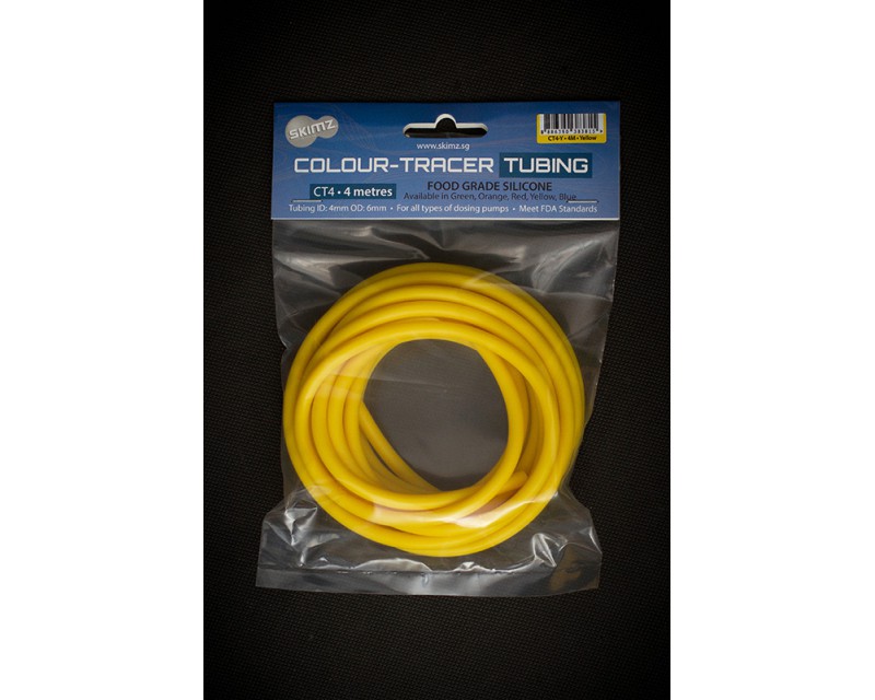 Skimz Colour-Tracer Tubing 4M - Yellow